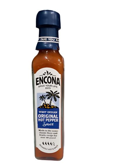 142ml Encona Original Hot Pepper Sauce